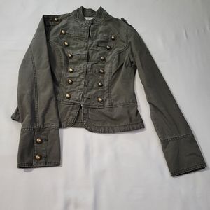 Vintage Aeropostale Woman's Long Sleeve Military Jacket